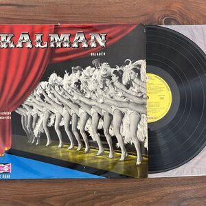 Kálmán Bajadér Vinyl LP 1965 Qualiton SLPX 6549 Hungarian